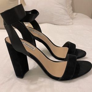 Steve Madden heels. Black SZ 8.5